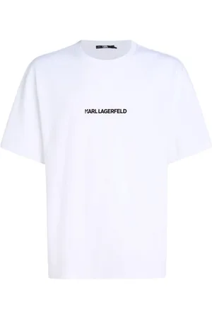 Karl Lagerfeld Ikon Outline organic-cotton T-shirt