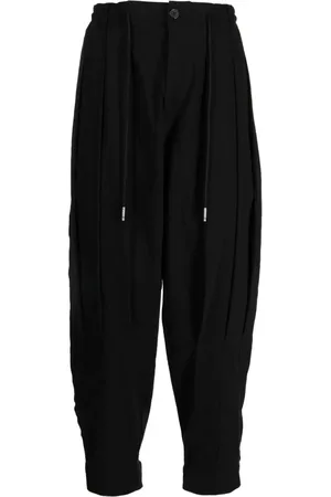 SONGZIO High-rise tapered-leg trousers