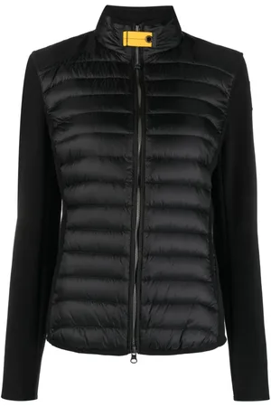 Parajumpers Logo-patch zip-up padded jacket
