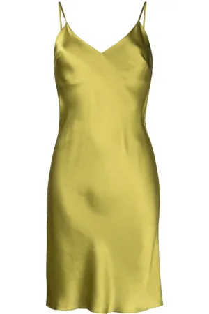 Gilda & Pearl Sophia silk slip minidress