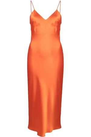 Gilda & Pearl Sophia silk slip midi dress