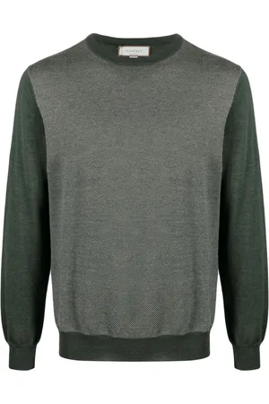 CANALI Fine-knit wool jumper