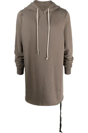 Rick Owens Cut-out drawstring hoodie