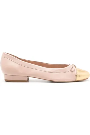 Sarah Chofakian Martina bow-detail ballerina shoes