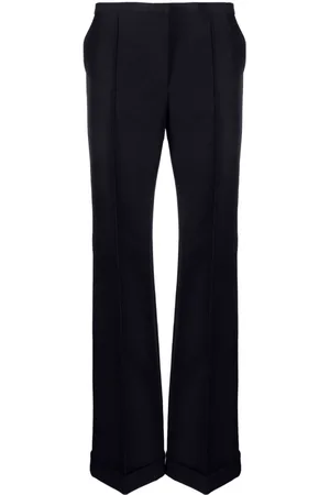 Serafini Pressed-crease straight-leg trousers