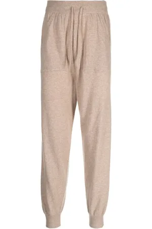 PRINGLE OF SCOTLAND Drawstring-waist knitted trousers