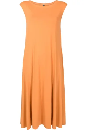 Lygia & Nanny Tie round-neck midi dress