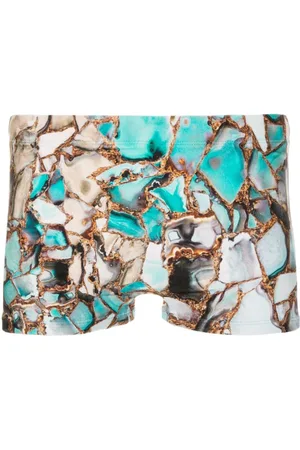Lygia & Nanny Tijuca graphic-print swimming trunks