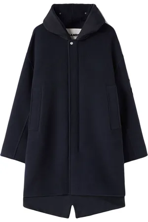 Jil Sander Classic-hood virgin wool parka