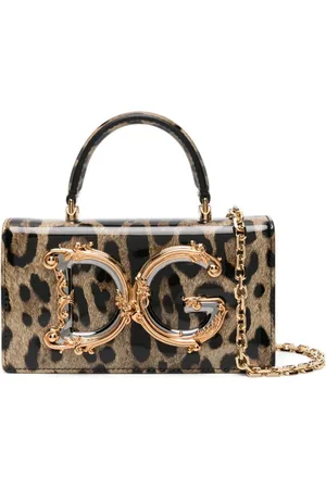Dolce & Gabbana DG Girls leopard-print crossbody bag