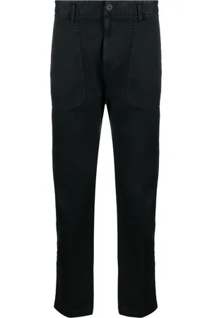 Stone Island Mid-rise straight-leg trousers