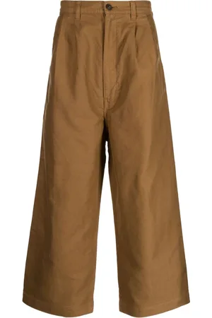 Comme des Garçons Pleat-detailing straight-leg trousers