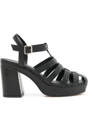 Sarah Chofakian Fleure 70mm leather sandals