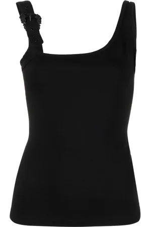 VERSACE Buckle-strap vest top