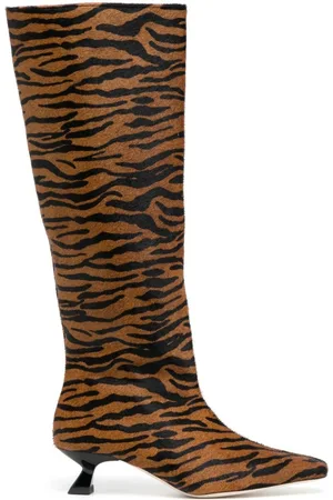 REJINA PYO Pillar 40mm leather boots