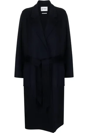 Ivy & Oak Celia belted-waist wool coat
