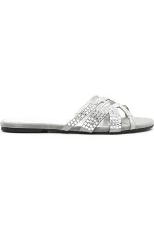 Sarah Chofakian Alix crystal-embellished sandals