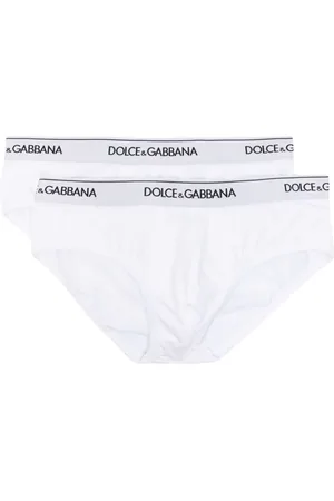 Dolce & Gabbana Logo-waistband cotton briefs (pack of two)