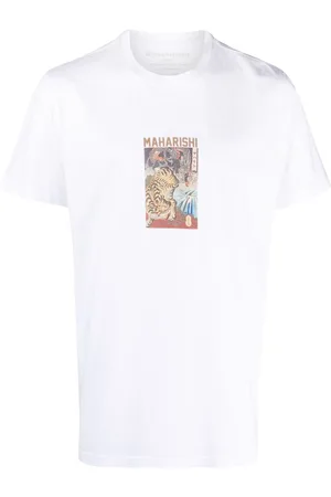 Maharishi Graphic-print organic cotton T-shirt