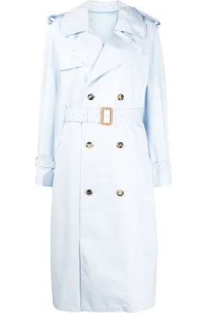 WARDROBE.NYC Double-breasted cotton trench coat