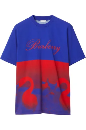 Burberry Swan-print jersey T-shirt