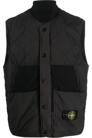 Stone Island Compass-patch quilted gilet