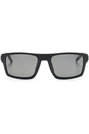 Tommy Hilfiger Logo-embossed square-frame sunglasses