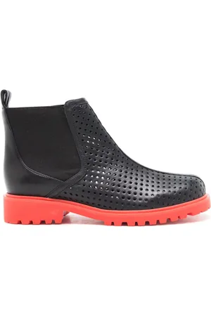 Sarah Chofakian Louis leather ankle boots