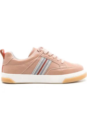 Sarah Chofakian Lady Bird stripe-detail sneakers