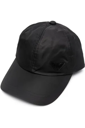 Emporio Armani Logo-plaque cotton cap