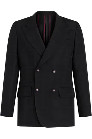Etro Wool double-breast jacket