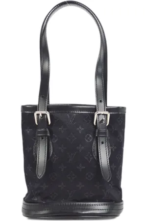 LOUIS VUITTON 2001 mini satin bucket bag