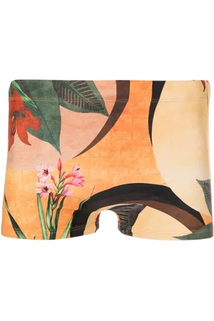 Lygia & Nanny Tijuca botanical-print swimming trunks