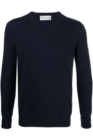 BALLANTYNE V-neck cashmere jumper