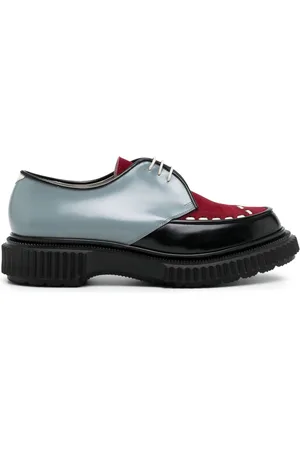 ADIEU PARIS X Undercover Type 195 colour-block derby shoes