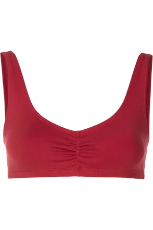 THE UPSIDE Seamless Knit Anna Bra in Red