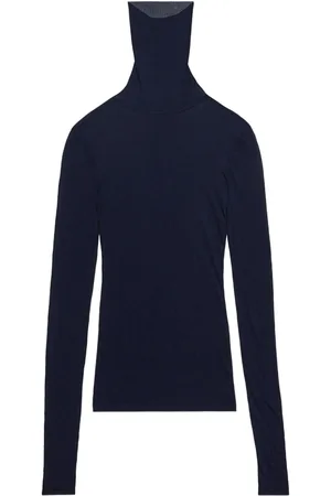 Ami Roll-neck ribbed sweater