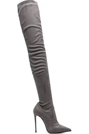 LE SILLA 120mm suede thigh-high boots