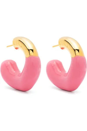 SUNNEI Logo-engraved small-hoop design earrings