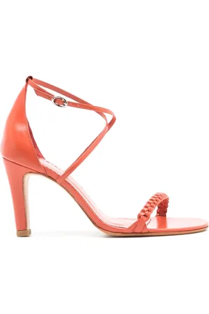 Sarah Chofakian Windsor 75mm braided-strap leather sandals
