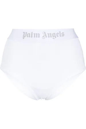 Palm Angels Logo-waistband cotton briefs
