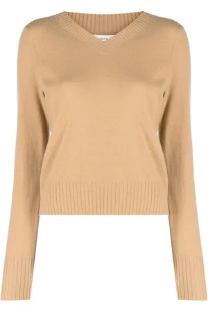 Vince V-neck cropped jumper