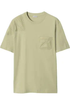 Burberry Panelled jersey T-shirt
