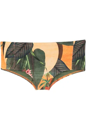Lygia & Nanny Parati botanical-print swimming trunks