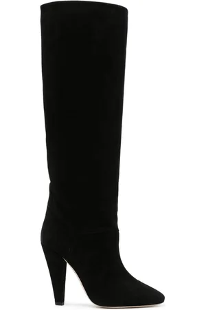 PARIS TEXAS 110mm knee-high suede boots