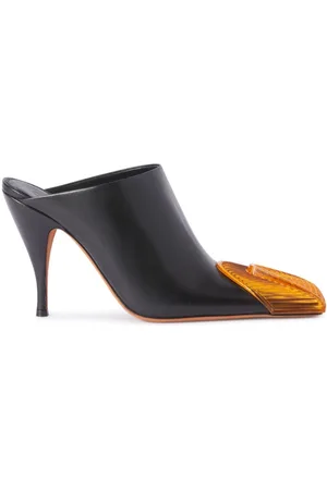OFF-WHITE Lunar leather mules