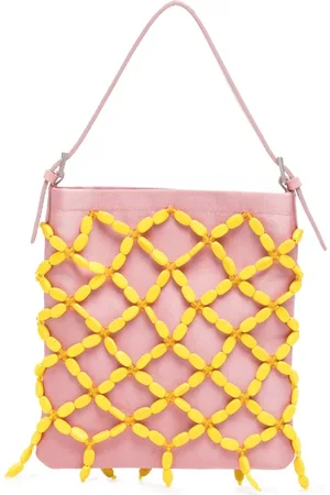 REJINA PYO Frida beaded silk mini bag