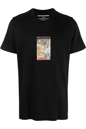Maharishi Graphic-print organic cotton T-shirt