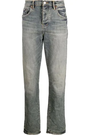 Purple Brand Stonewashed slim-fit jeans