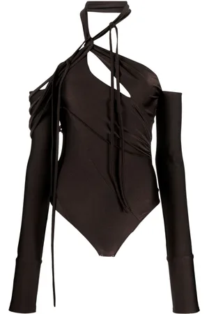 COPERNI Off-shoulder halterneck bodysuit